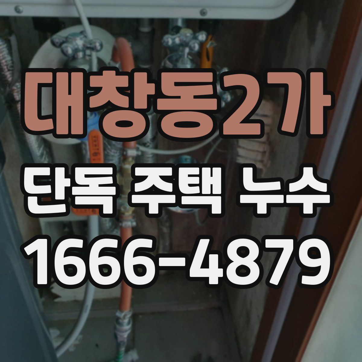 대창동2가 단독 주택 누수