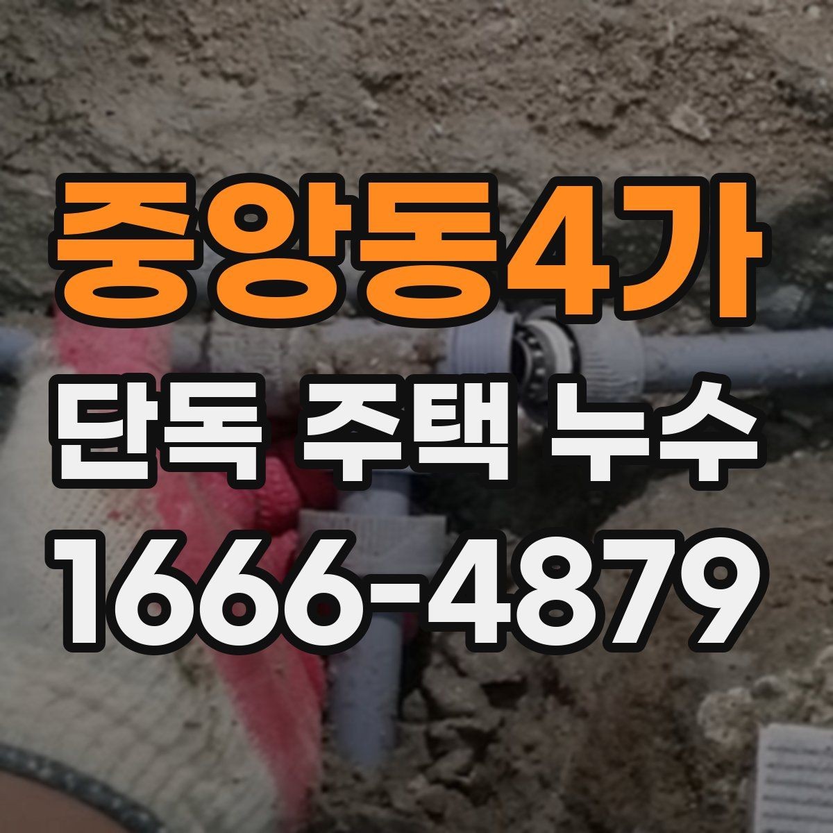 중앙동4가 단독 주택 누수 자주 생기는 위치는 어디일까