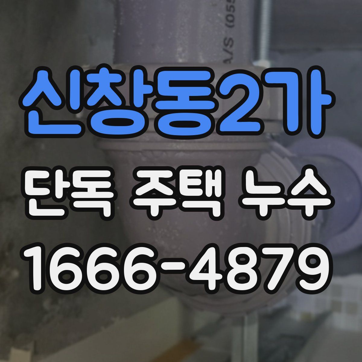 신창동2가 단독 주택 누수