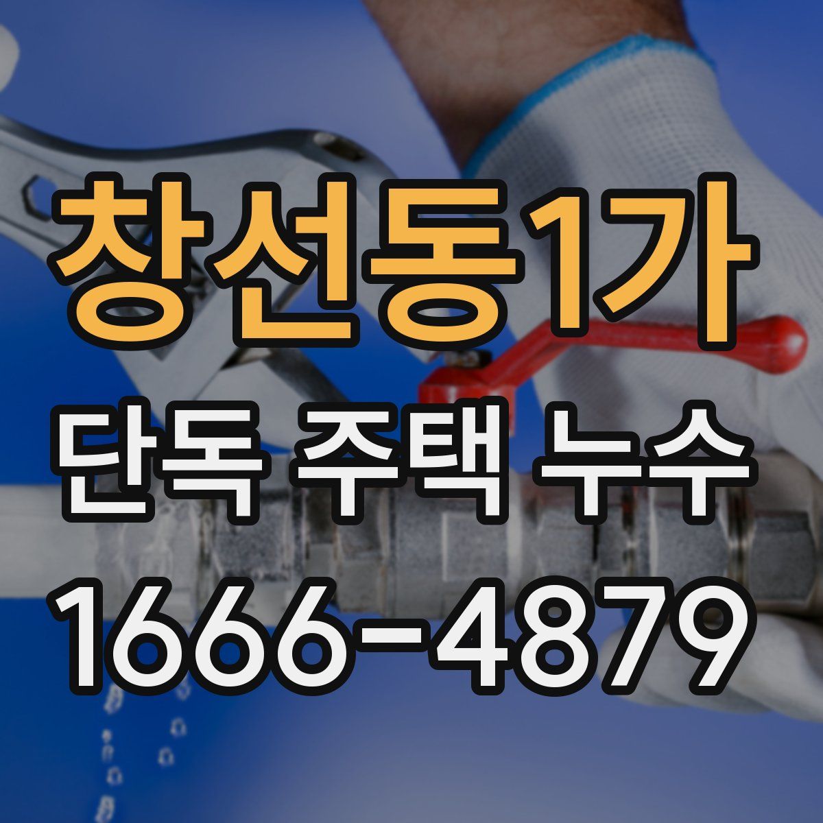 창선동1가 단독 주택 누수