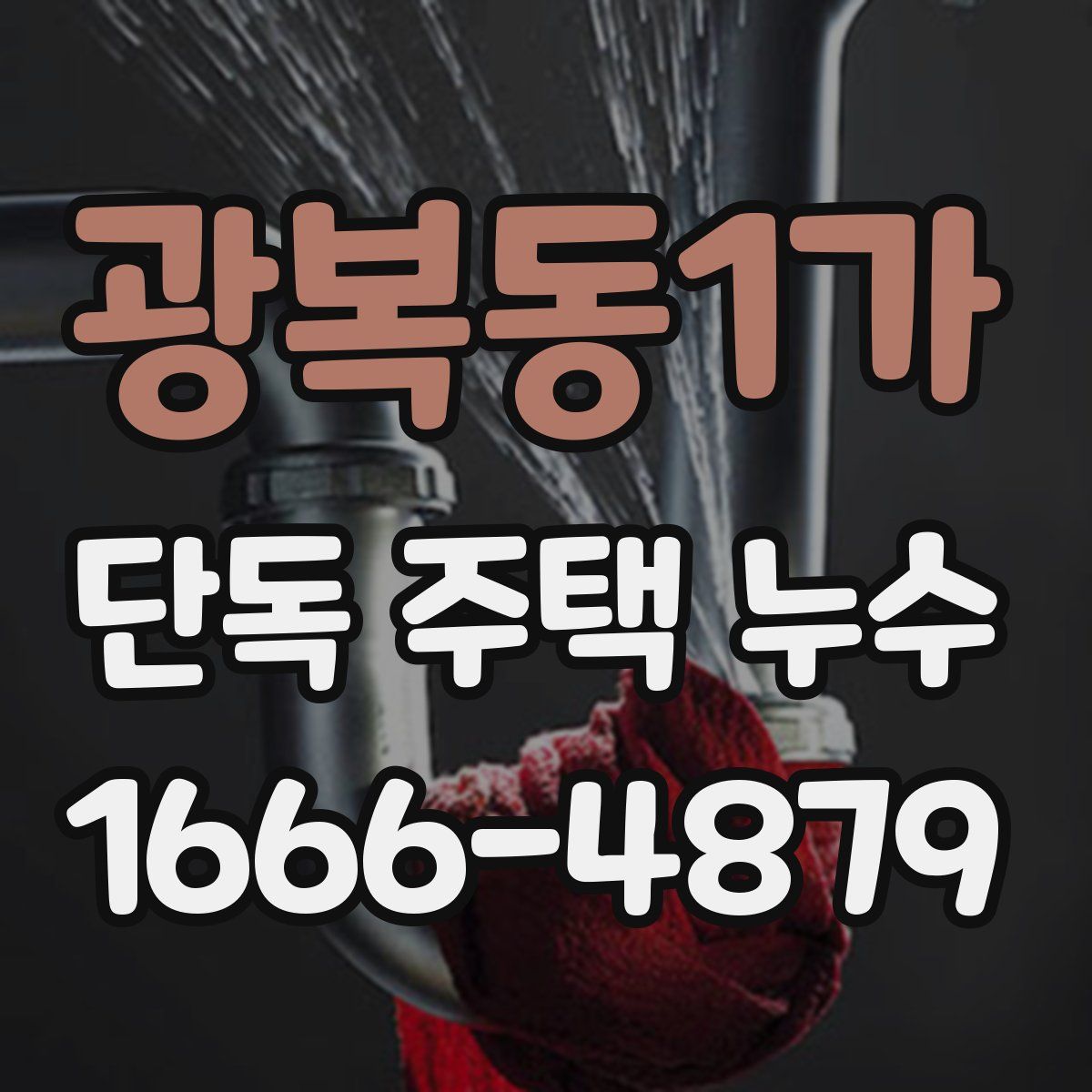 광복동1가 단독 주택 누수