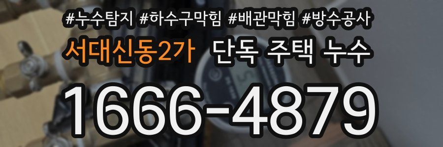 서대신동2가 단독 주택 누수