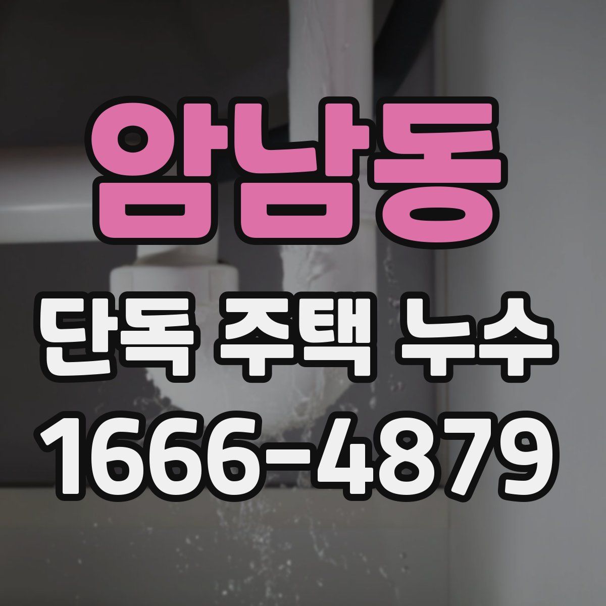 암남동 단독 주택 누수