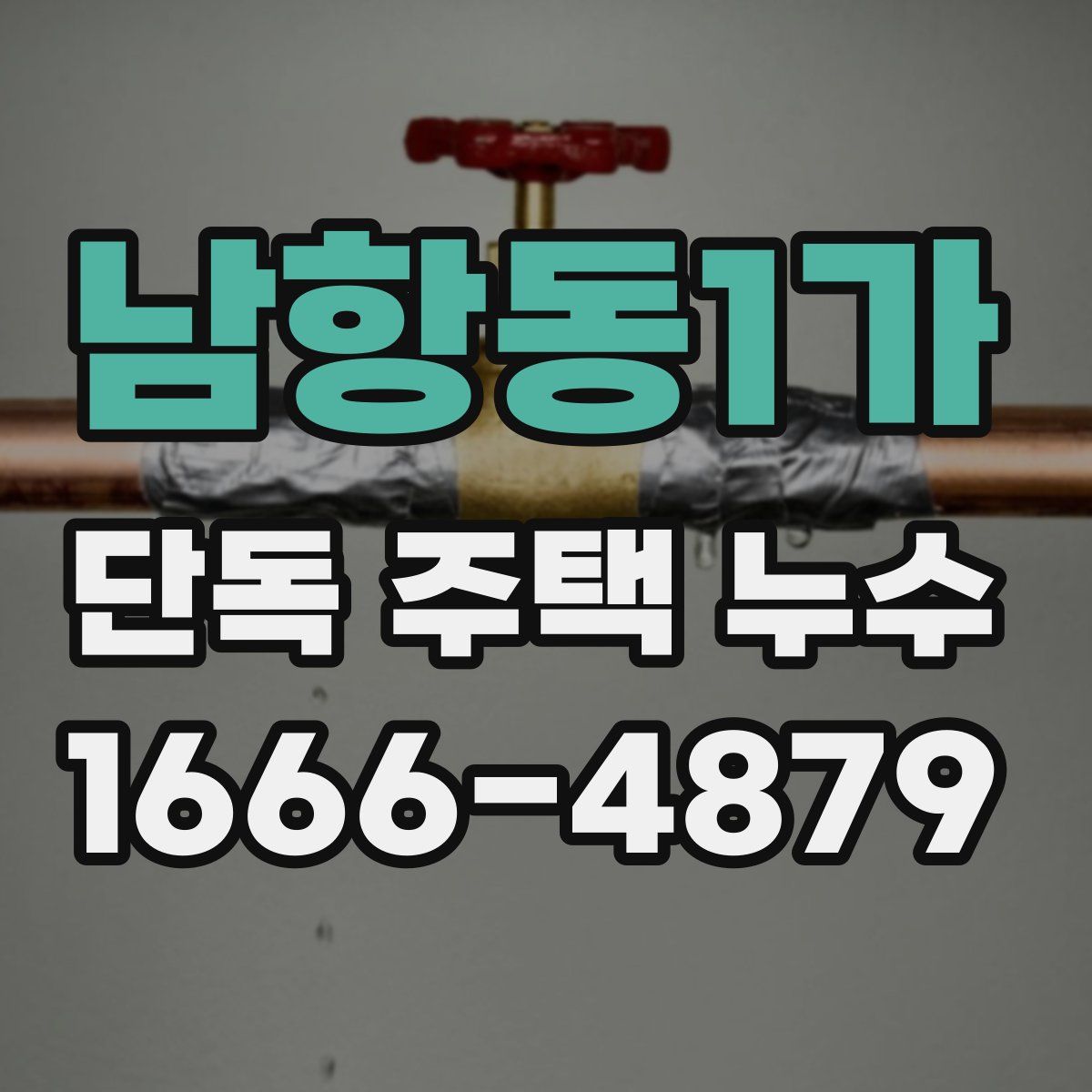남항동1가 단독 주택 누수