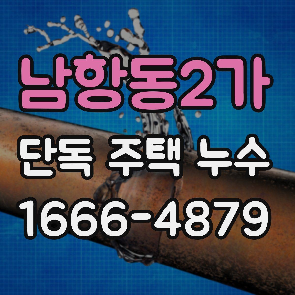 남항동2가 단독 주택 누수 배수구 막힘과 함께 점검 항목