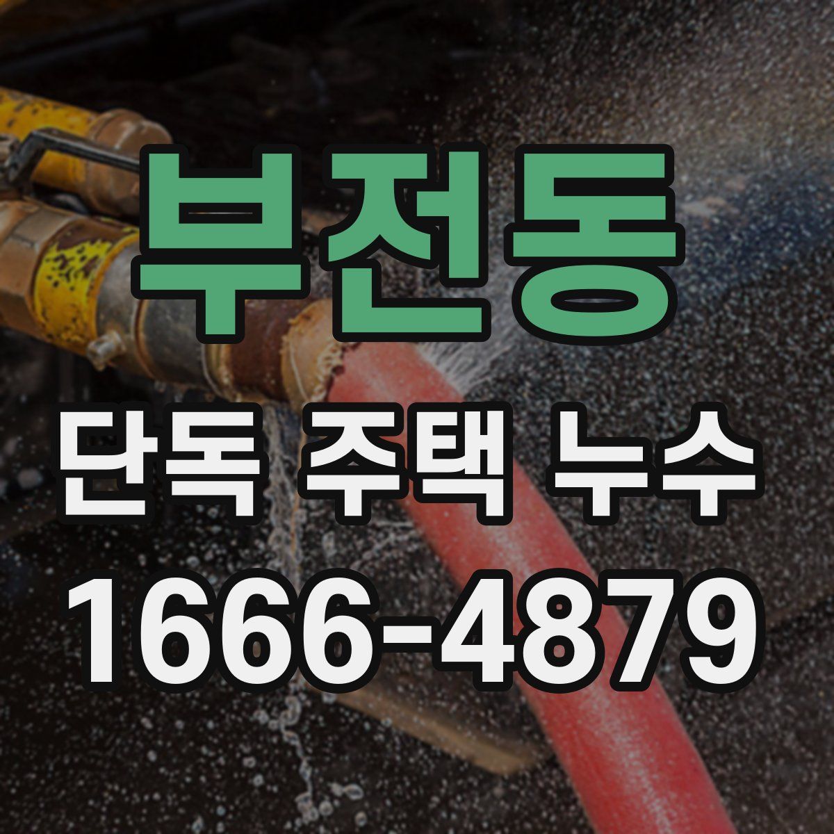 부전동 단독 주택 누수