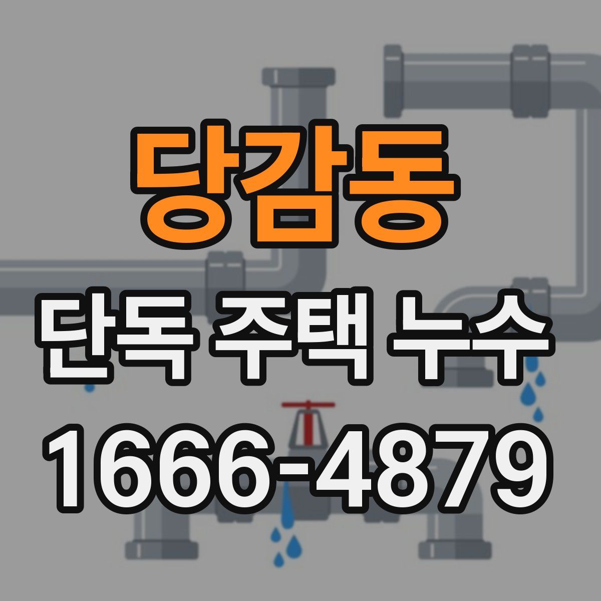 당감동 단독 주택 누수