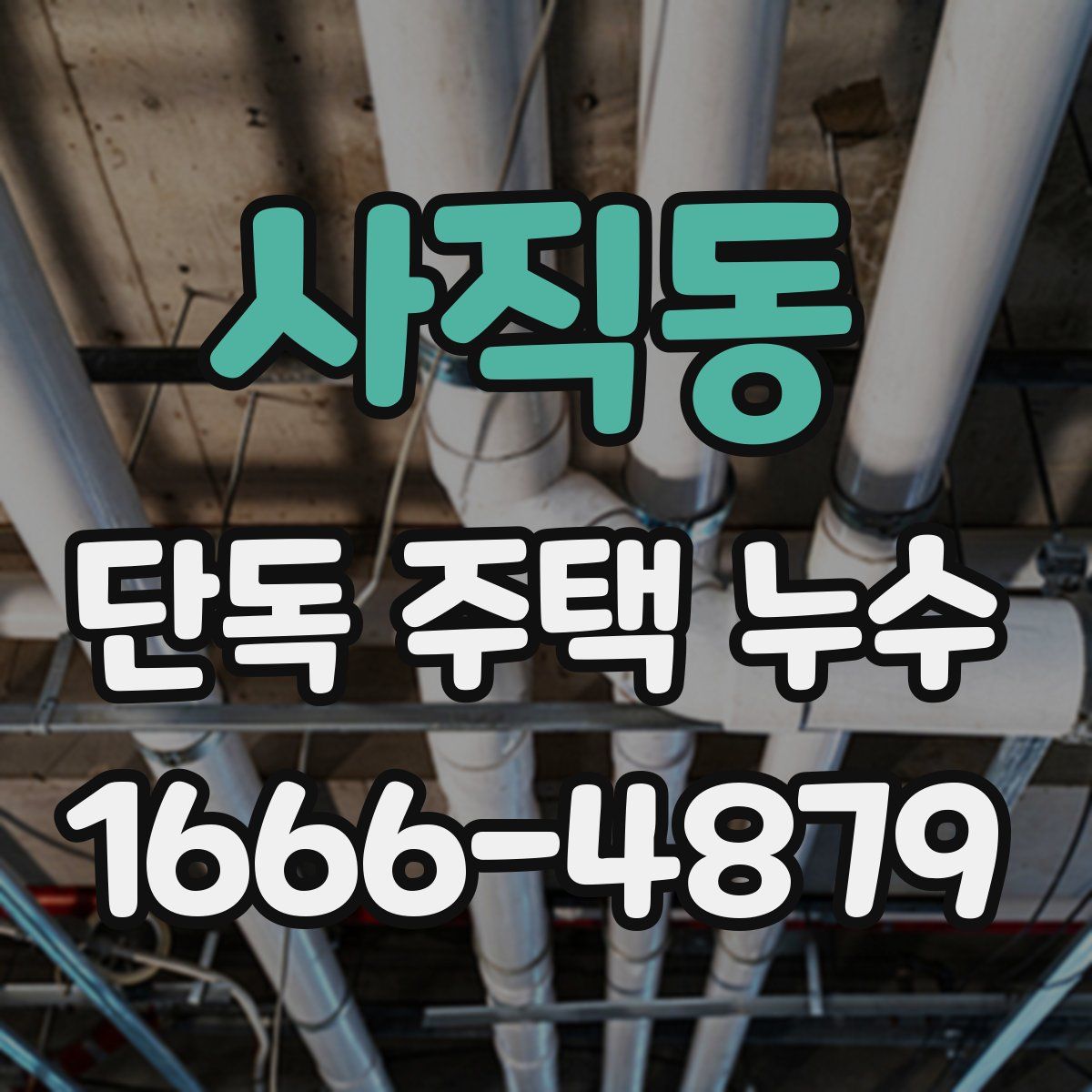 사직동 단독 주택 누수