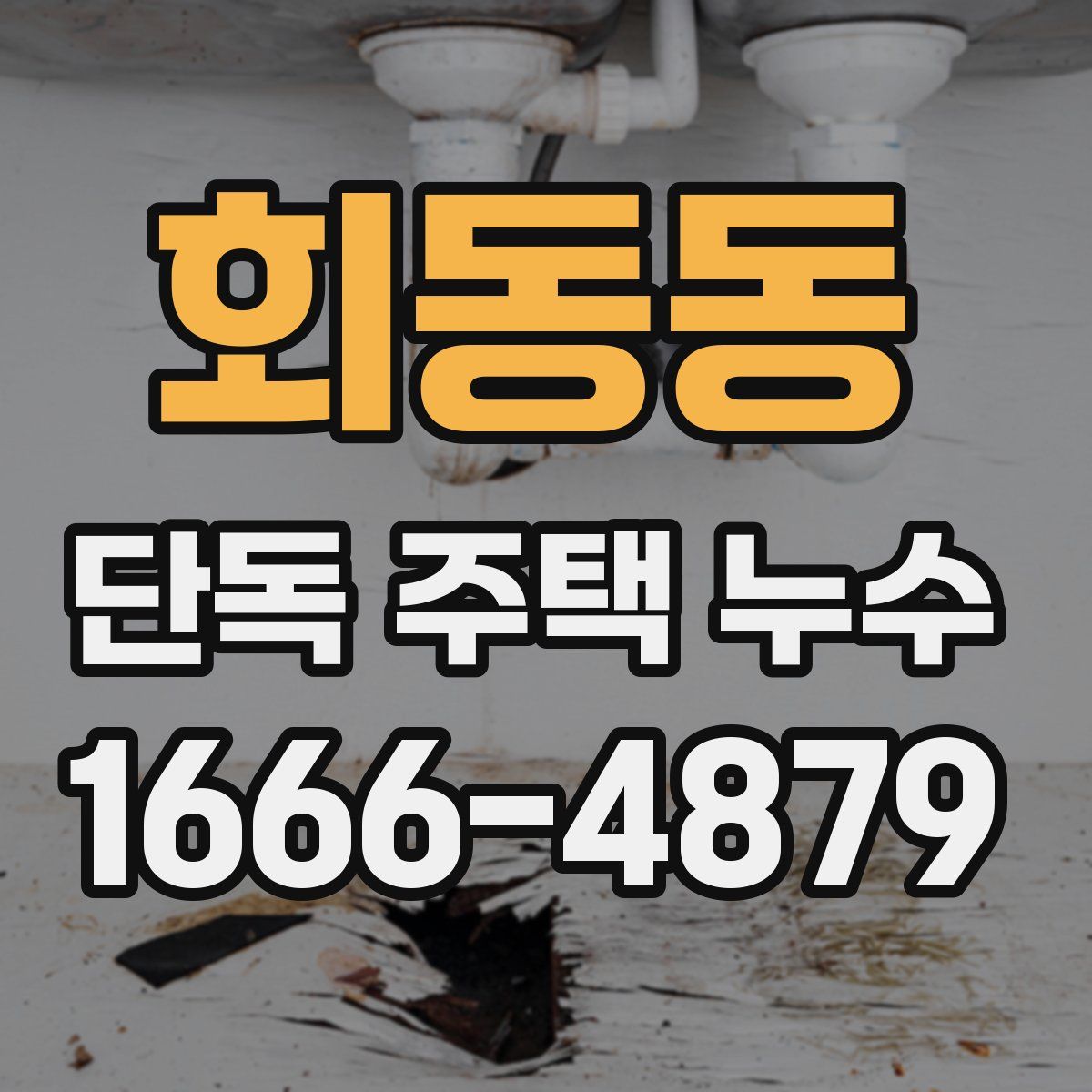 회동동 단독 주택 누수