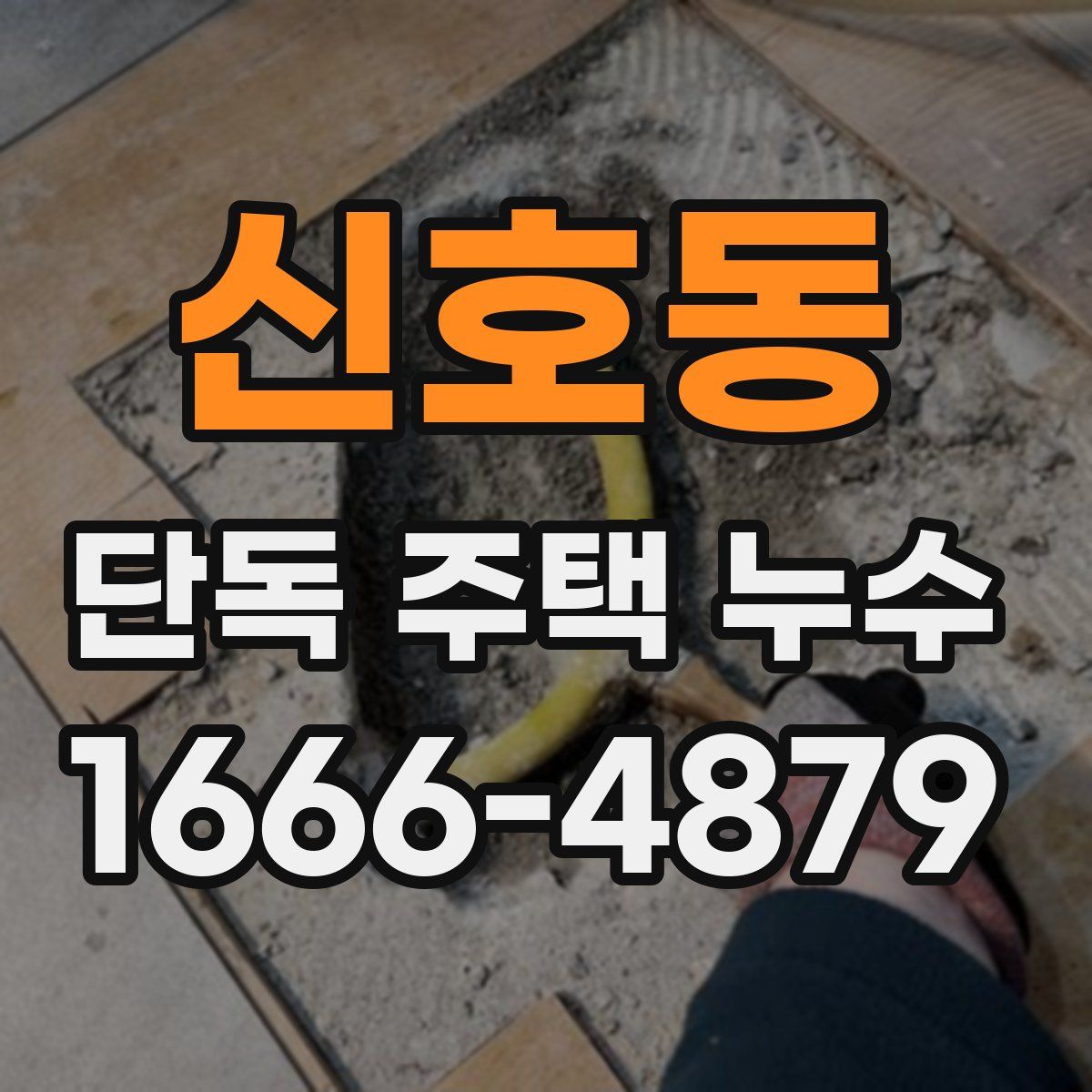 신호동 단독 주택 누수