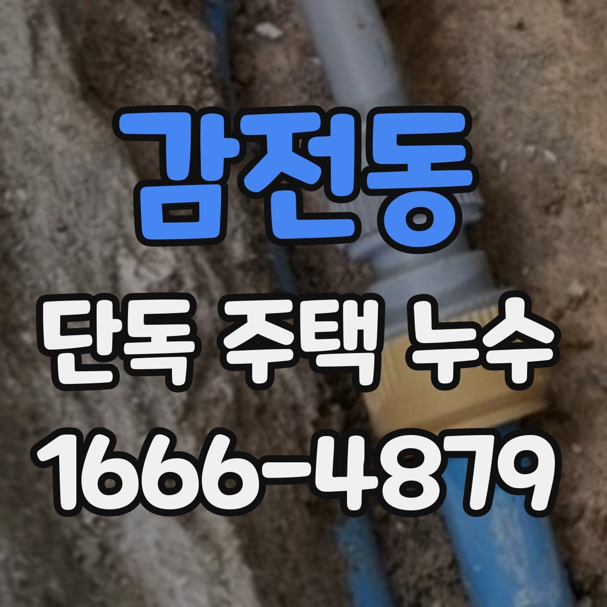 감전동 단독 주택 누수