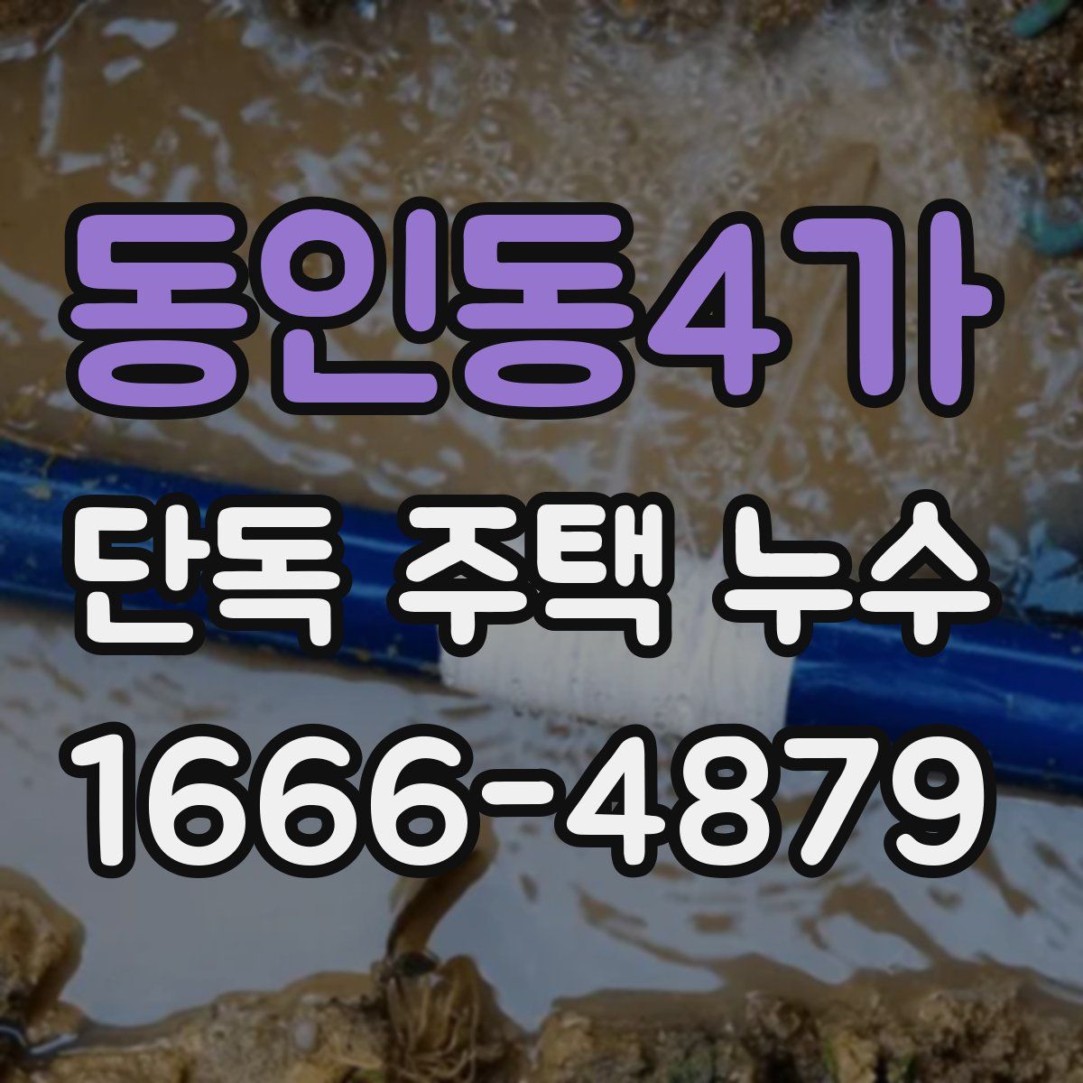 동인동4가 단독 주택 누수