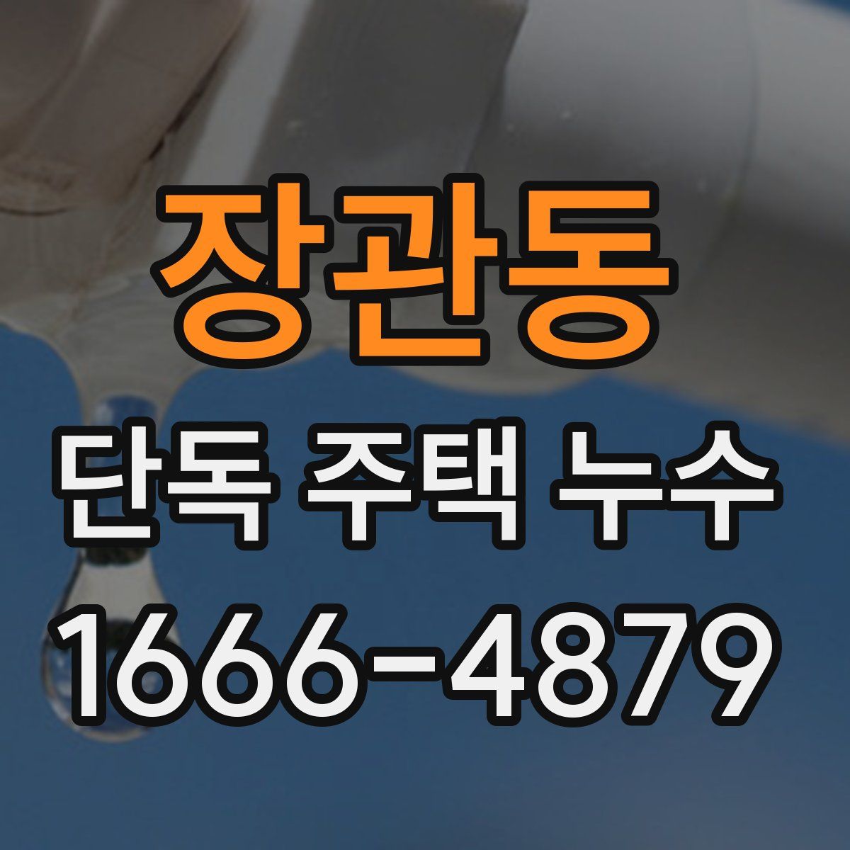 장관동 단독 주택 누수