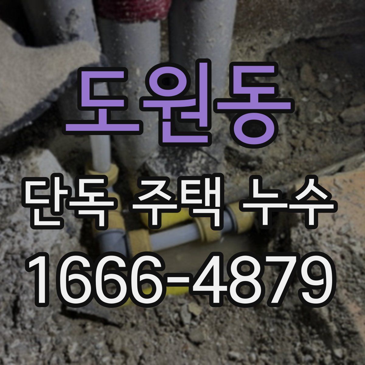 도원동 단독 주택 누수