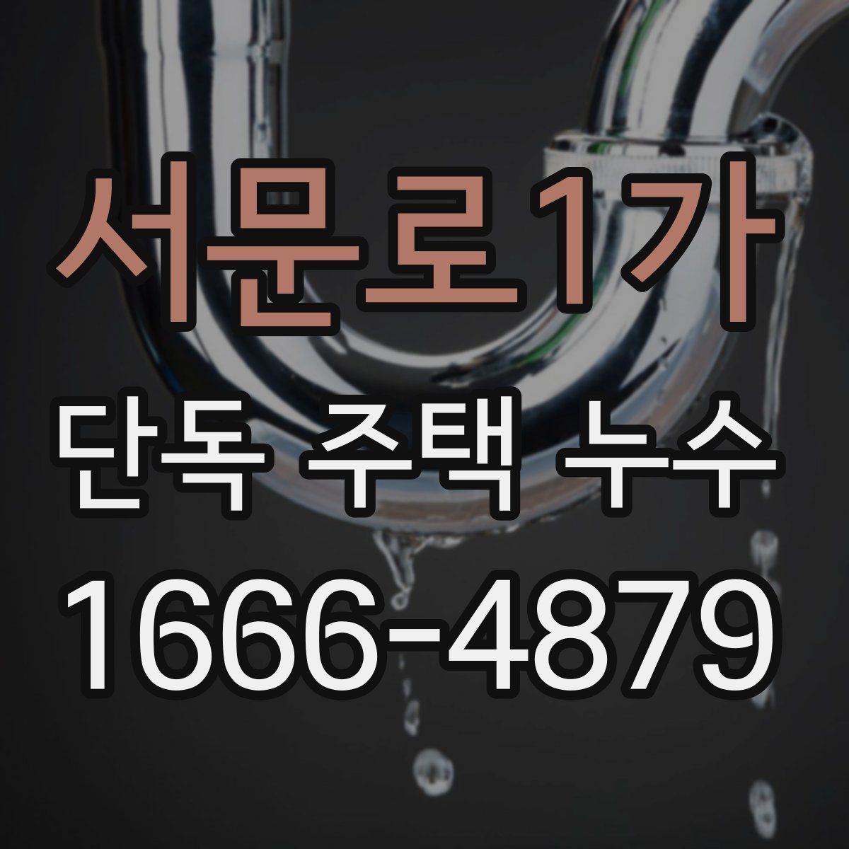 서문로1가 단독 주택 누수