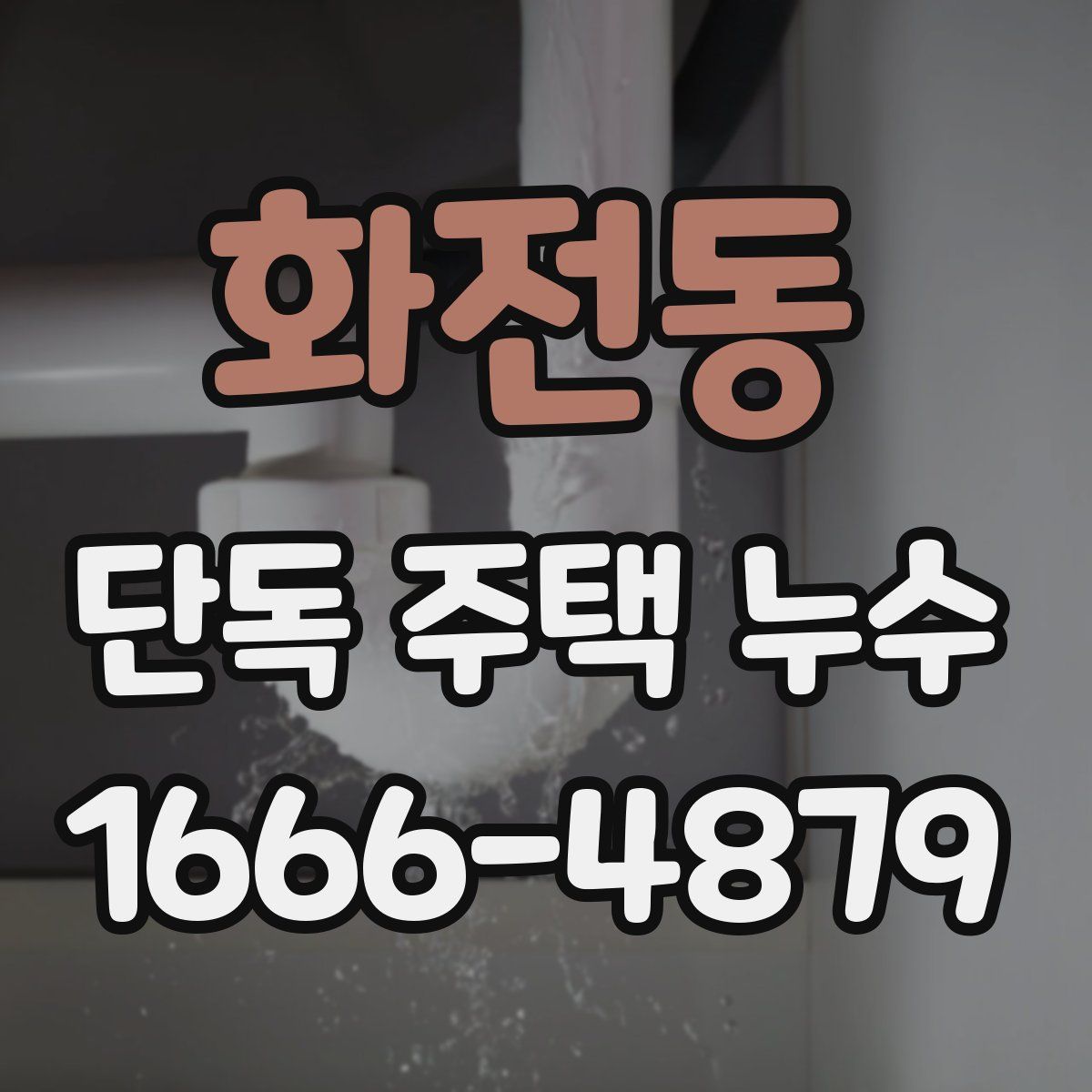화전동 단독 주택 누수
