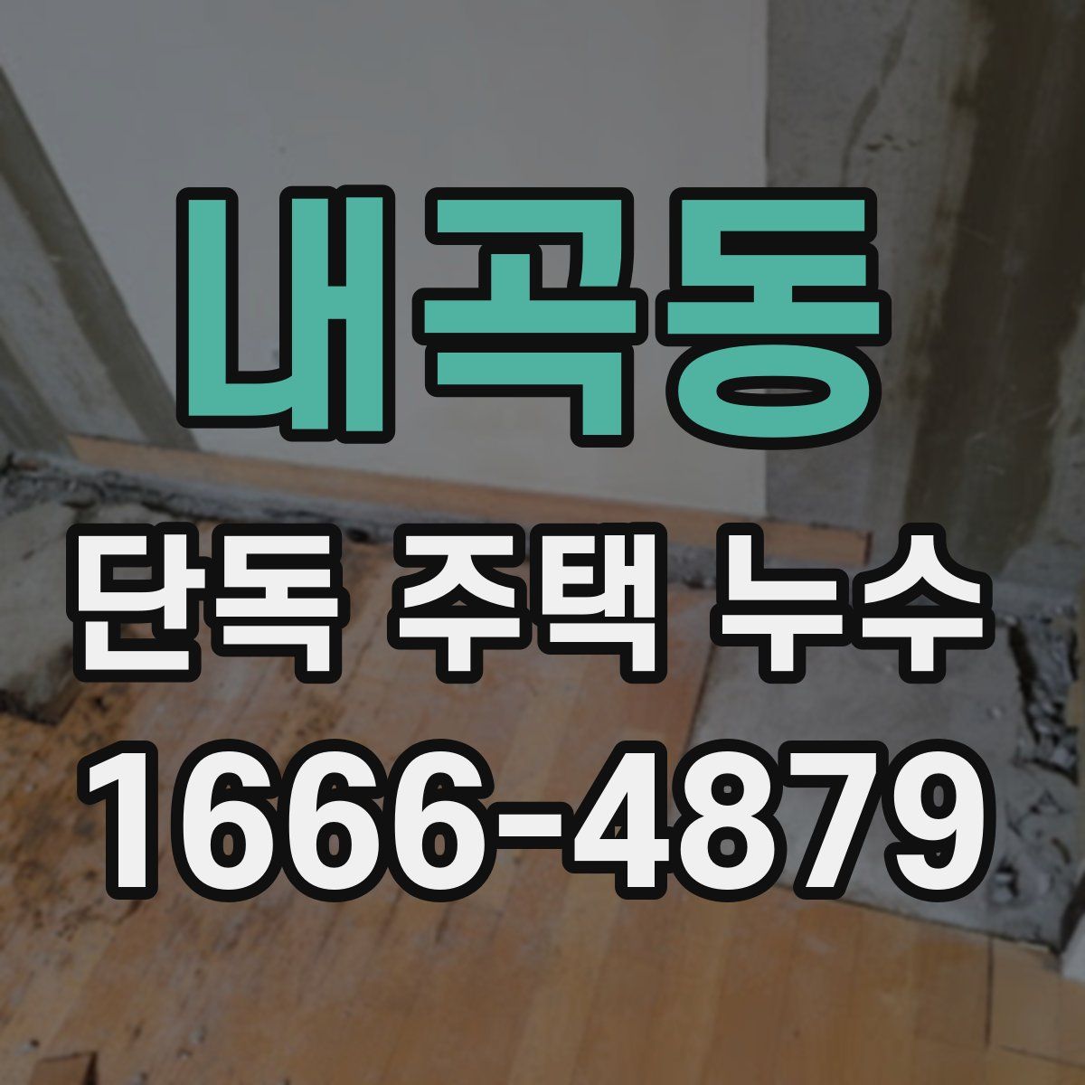 내곡동 단독 주택 누수