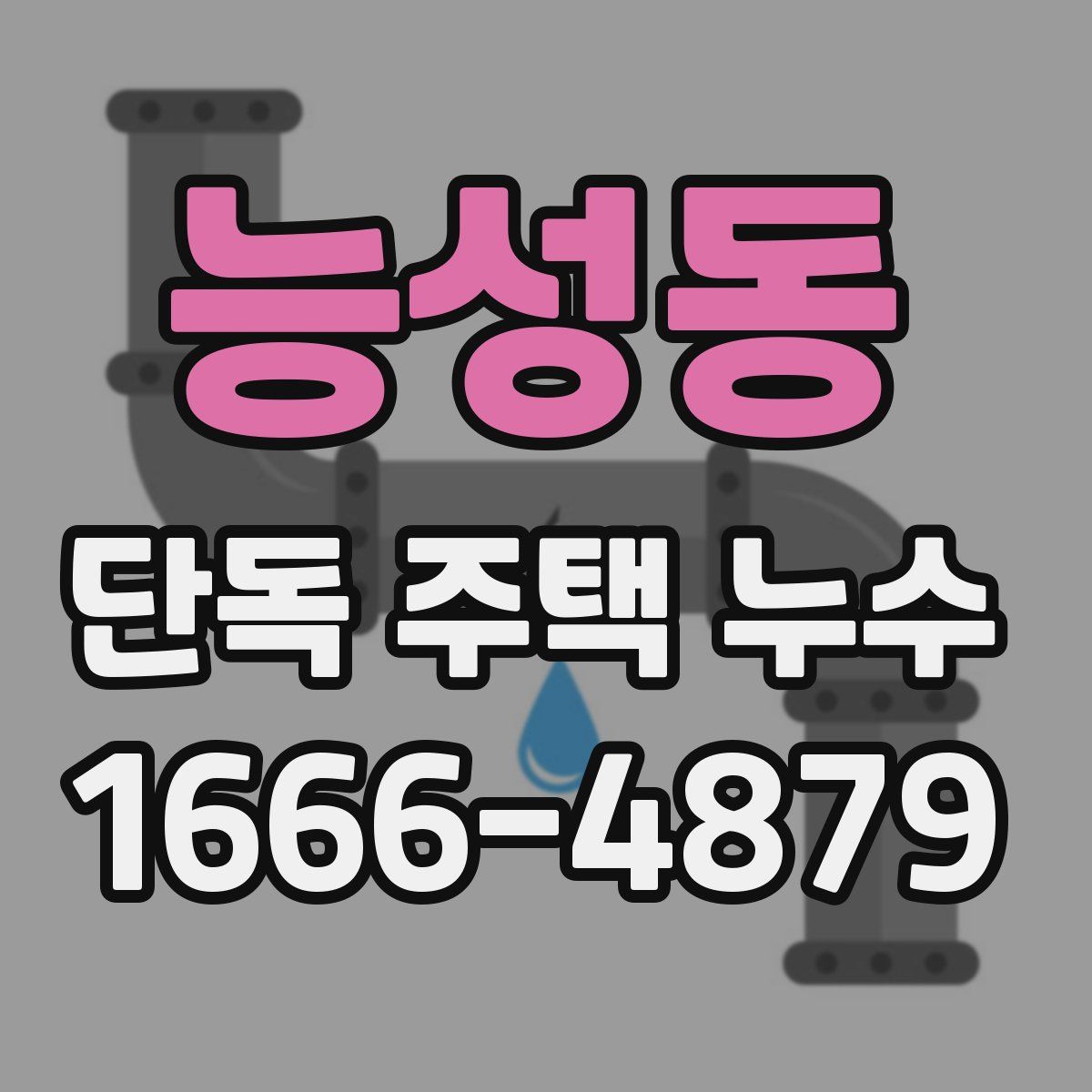능성동 단독 주택 누수