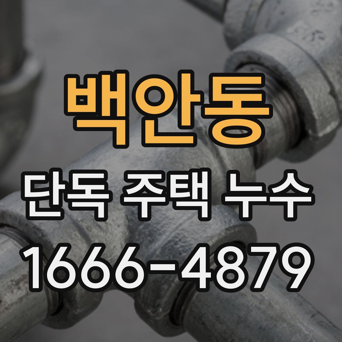백안동 단독 주택 누수
