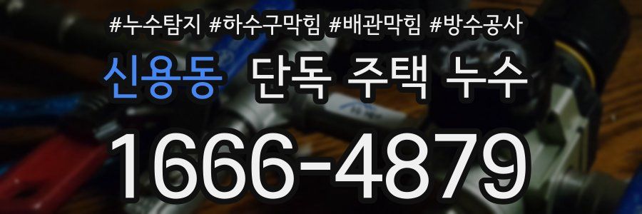 신용동 단독 주택 누수