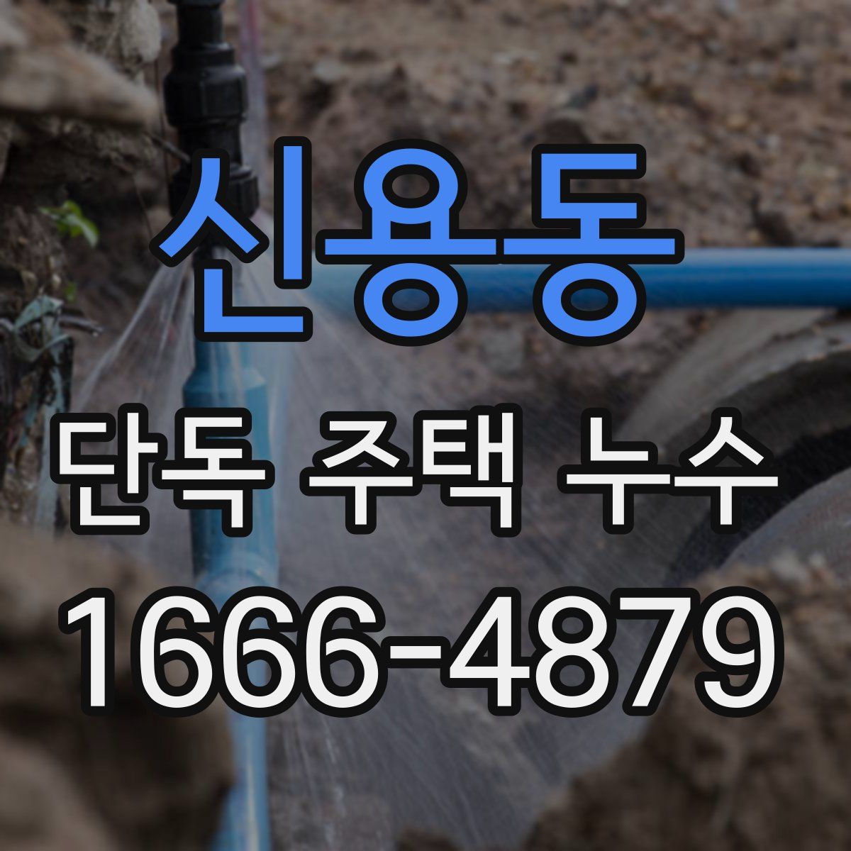 신용동 단독 주택 누수