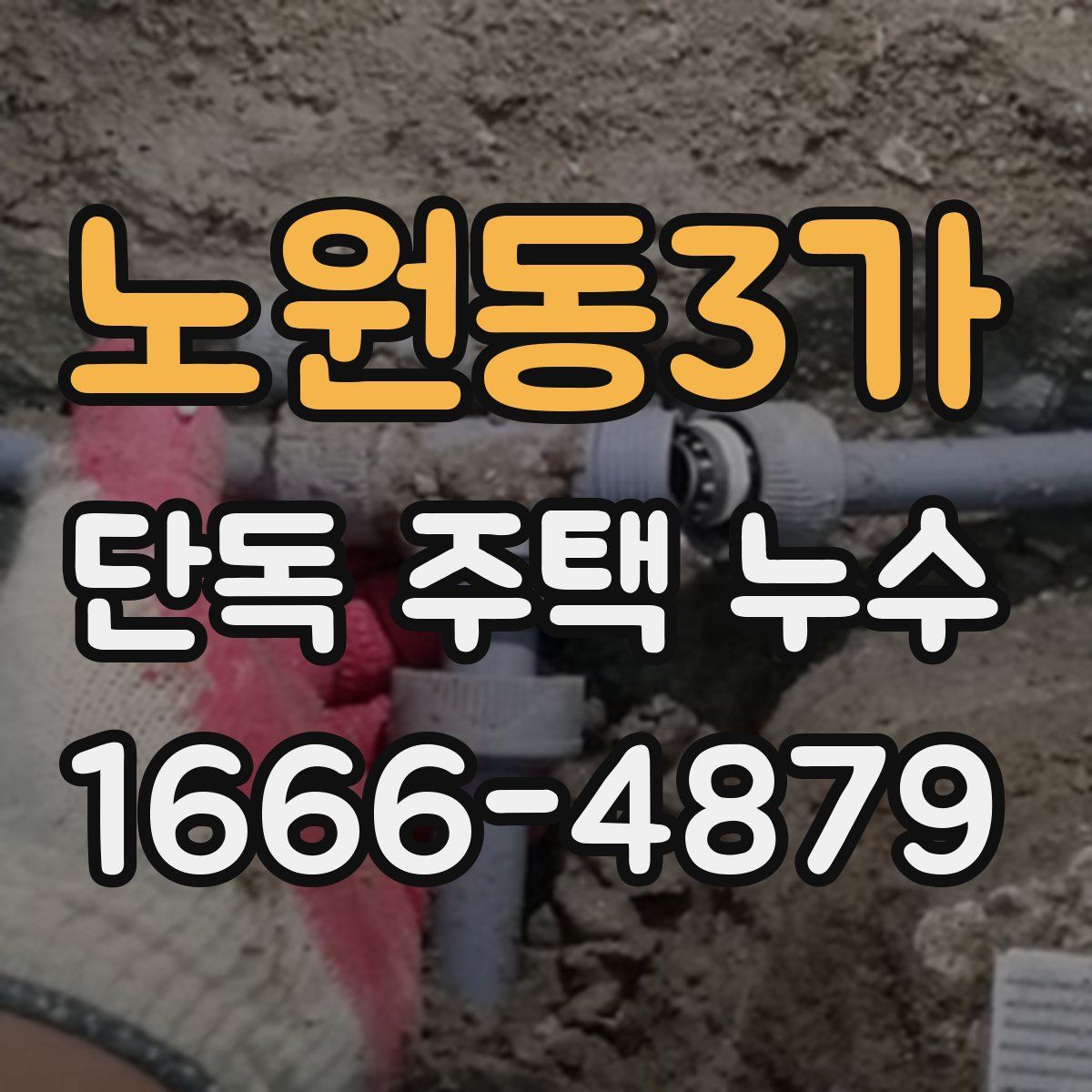 노원동3가 단독 주택 누수