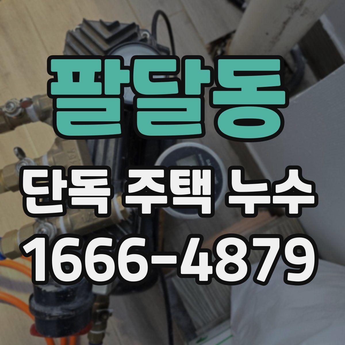 팔달동 단독 주택 누수
