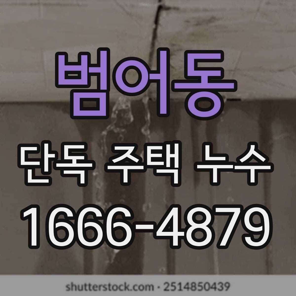 범어동 단독 주택 누수 공사 전 비교해야 할 기준
