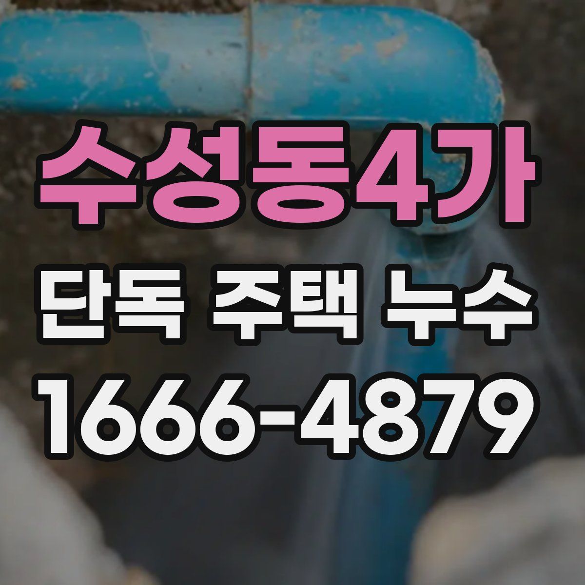 수성동4가 단독 주택 누수