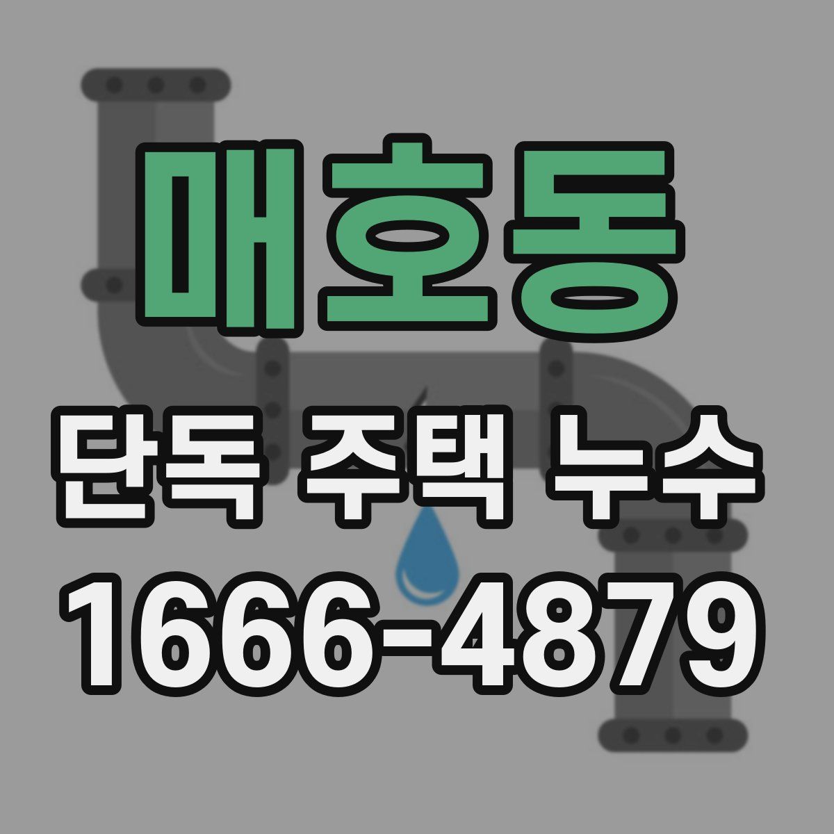 매호동 단독 주택 누수