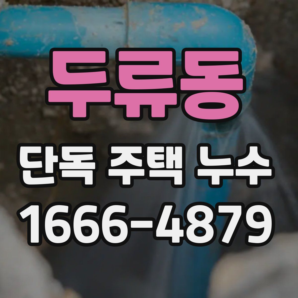 두류동 단독 주택 누수