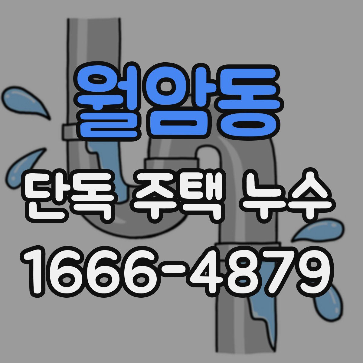 월암동 단독 주택 누수