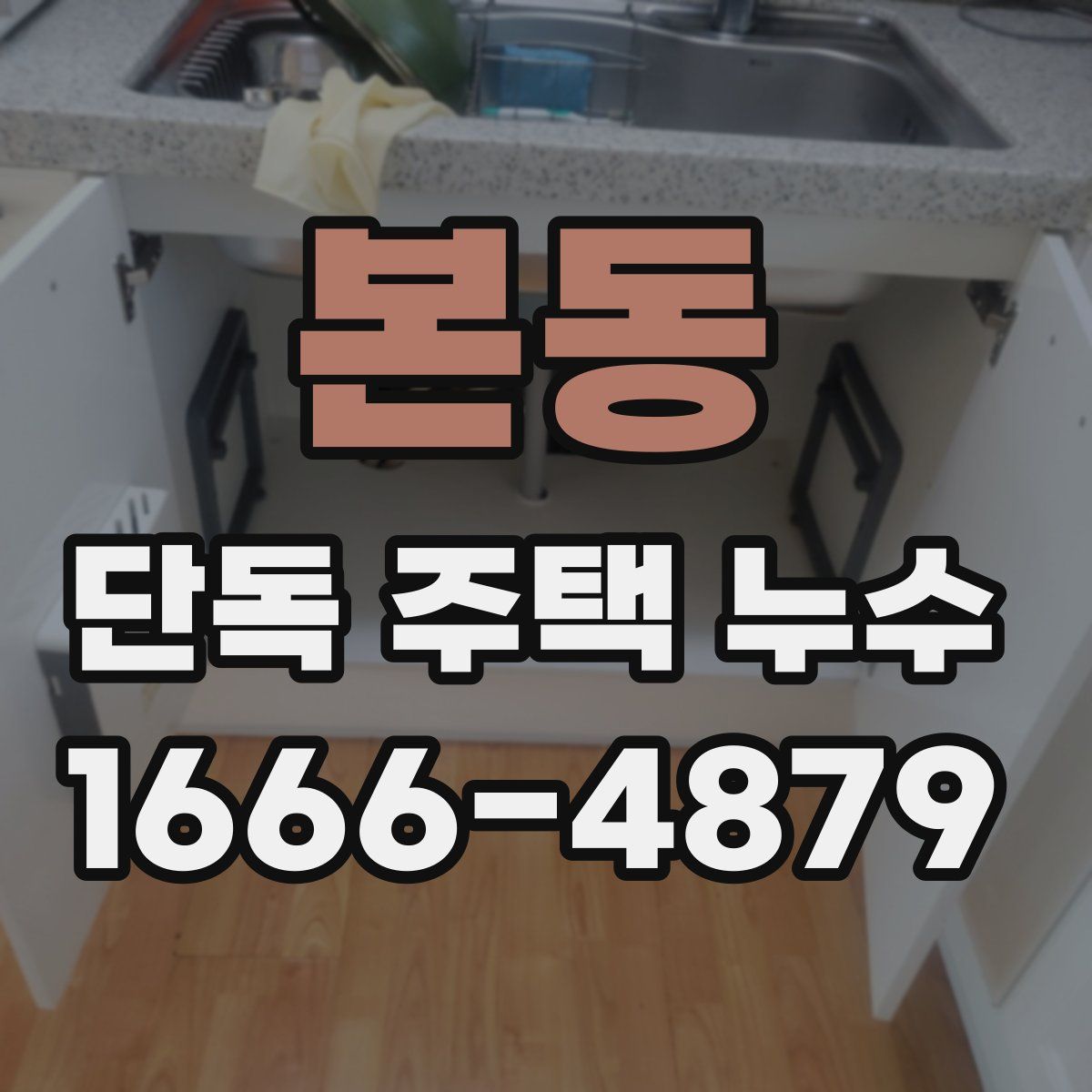 본동 단독 주택 누수