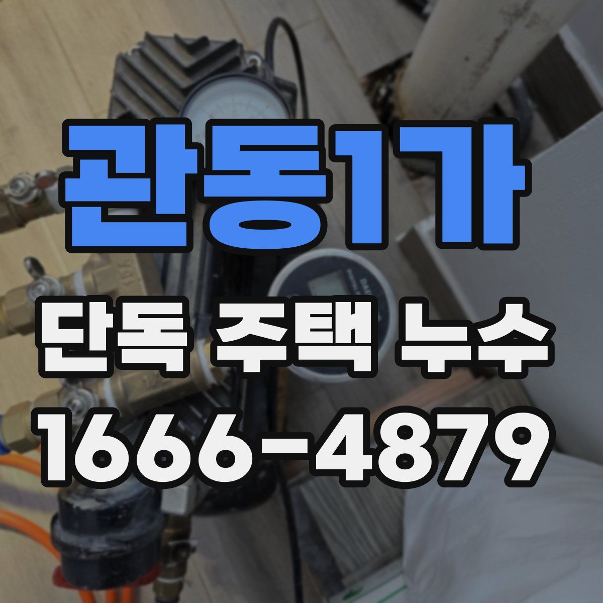 관동1가 단독 주택 누수