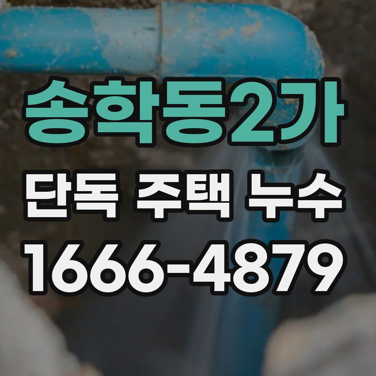 송학동2가 단독 주택 누수