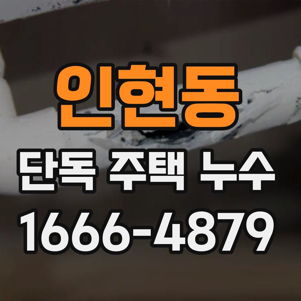 인현동 단독 주택 누수
