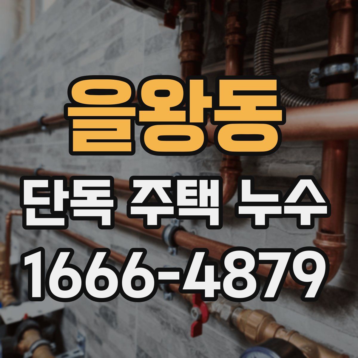 을왕동 단독 주택 누수