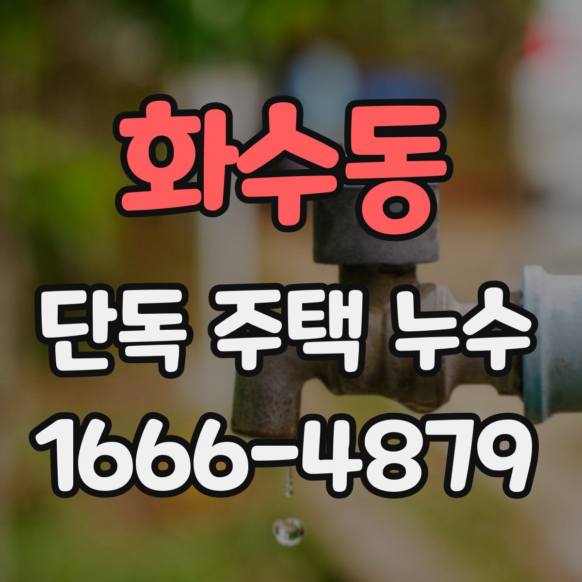 화수동 단독 주택 누수