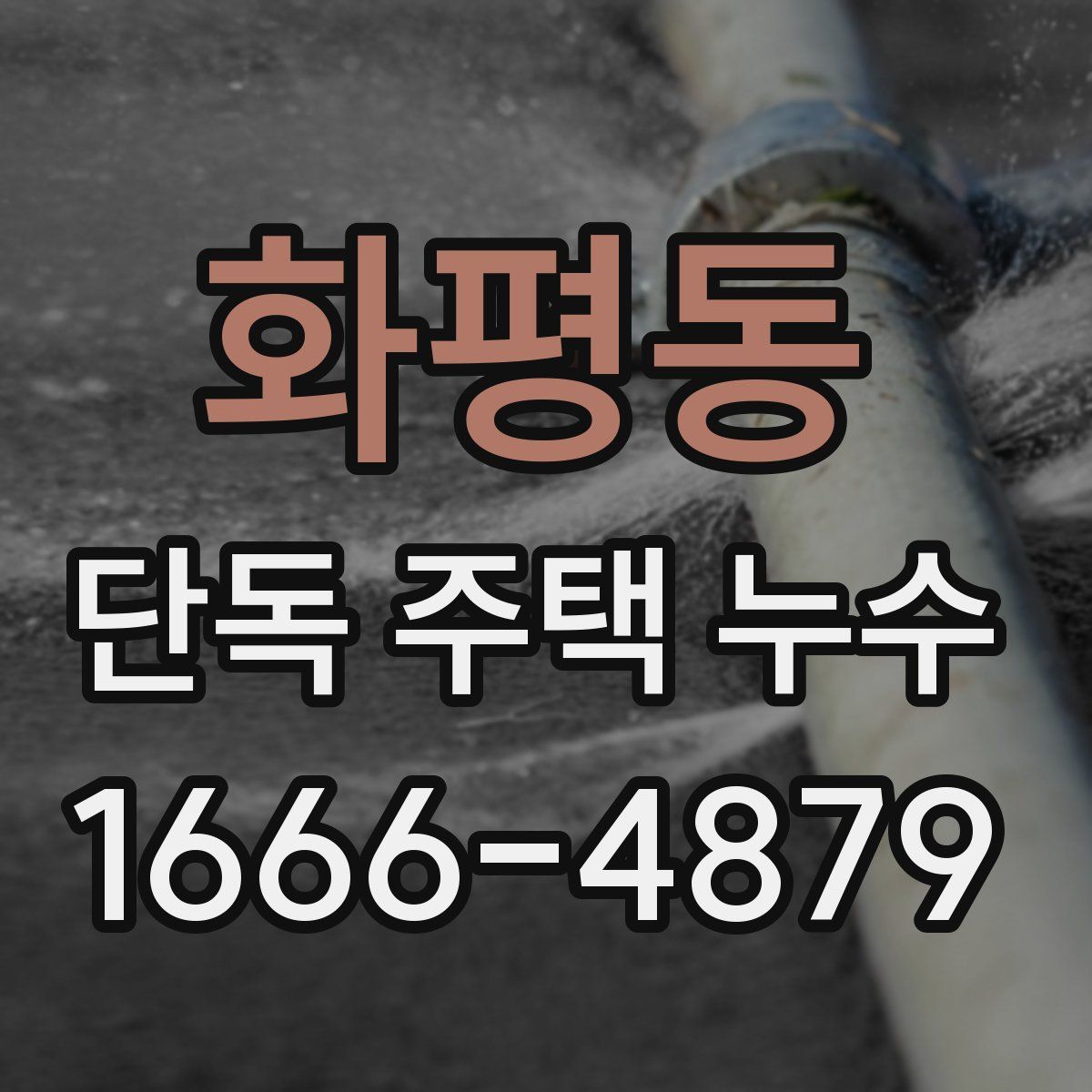 화평동 단독 주택 누수