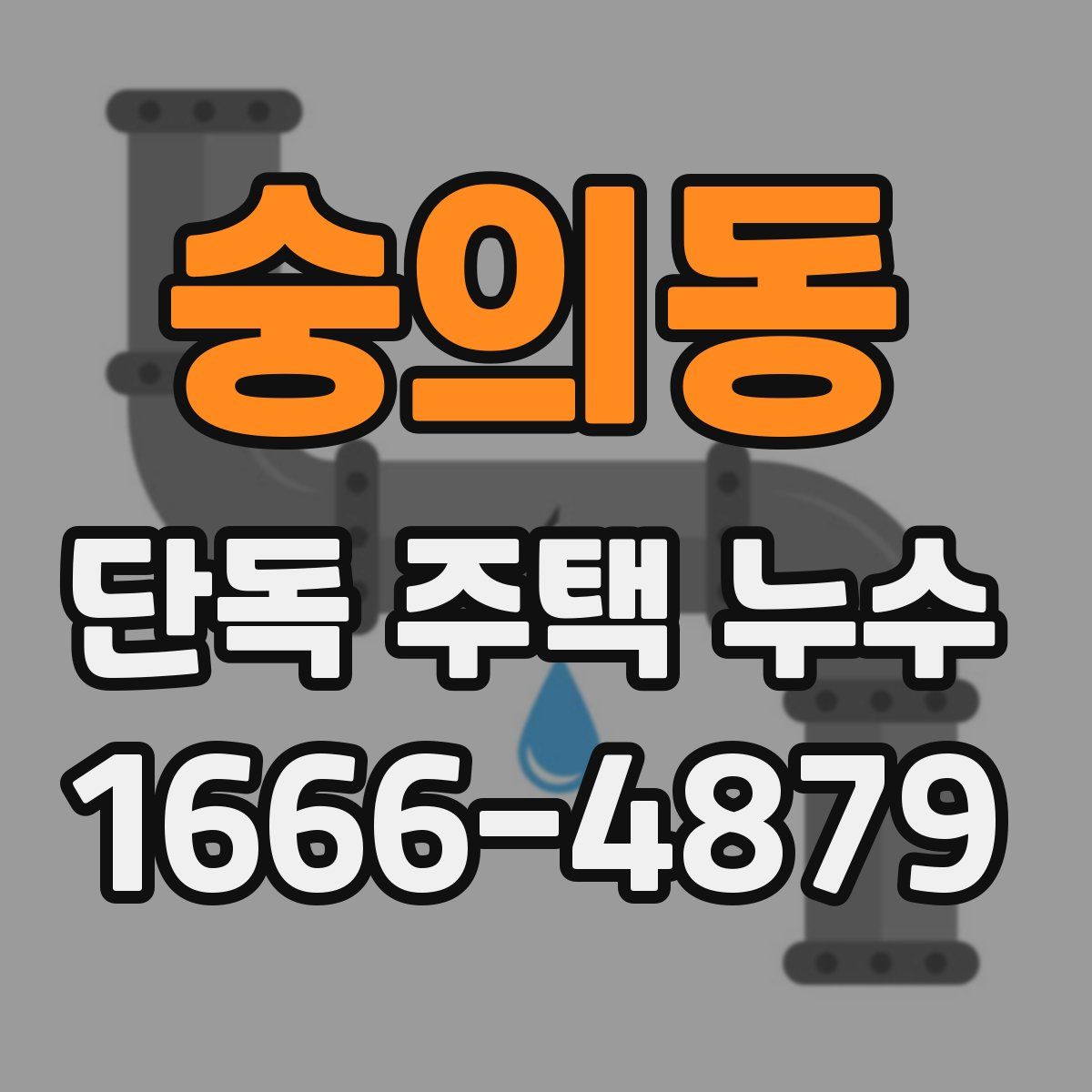 숭의동 단독 주택 누수