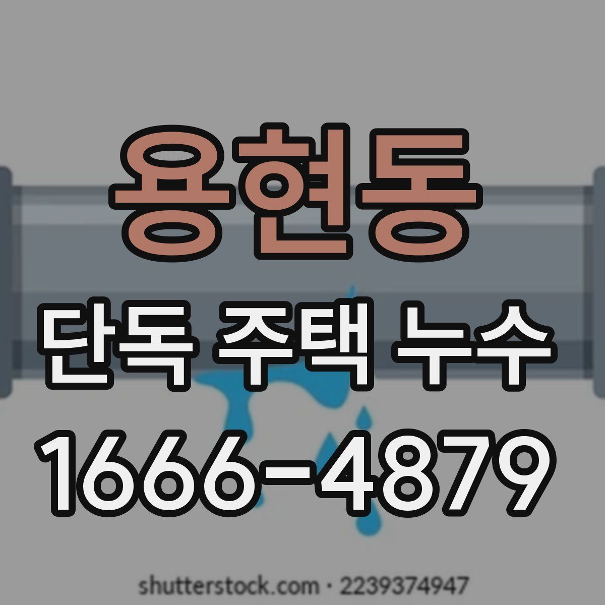 용현동 단독 주택 누수