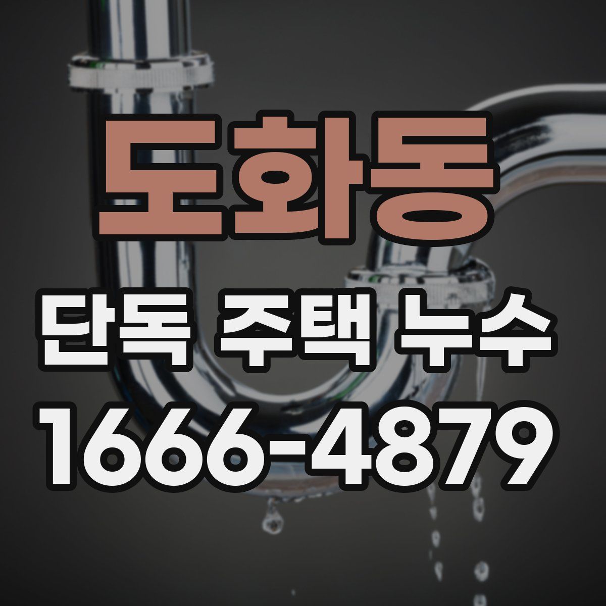 도화동 단독 주택 누수