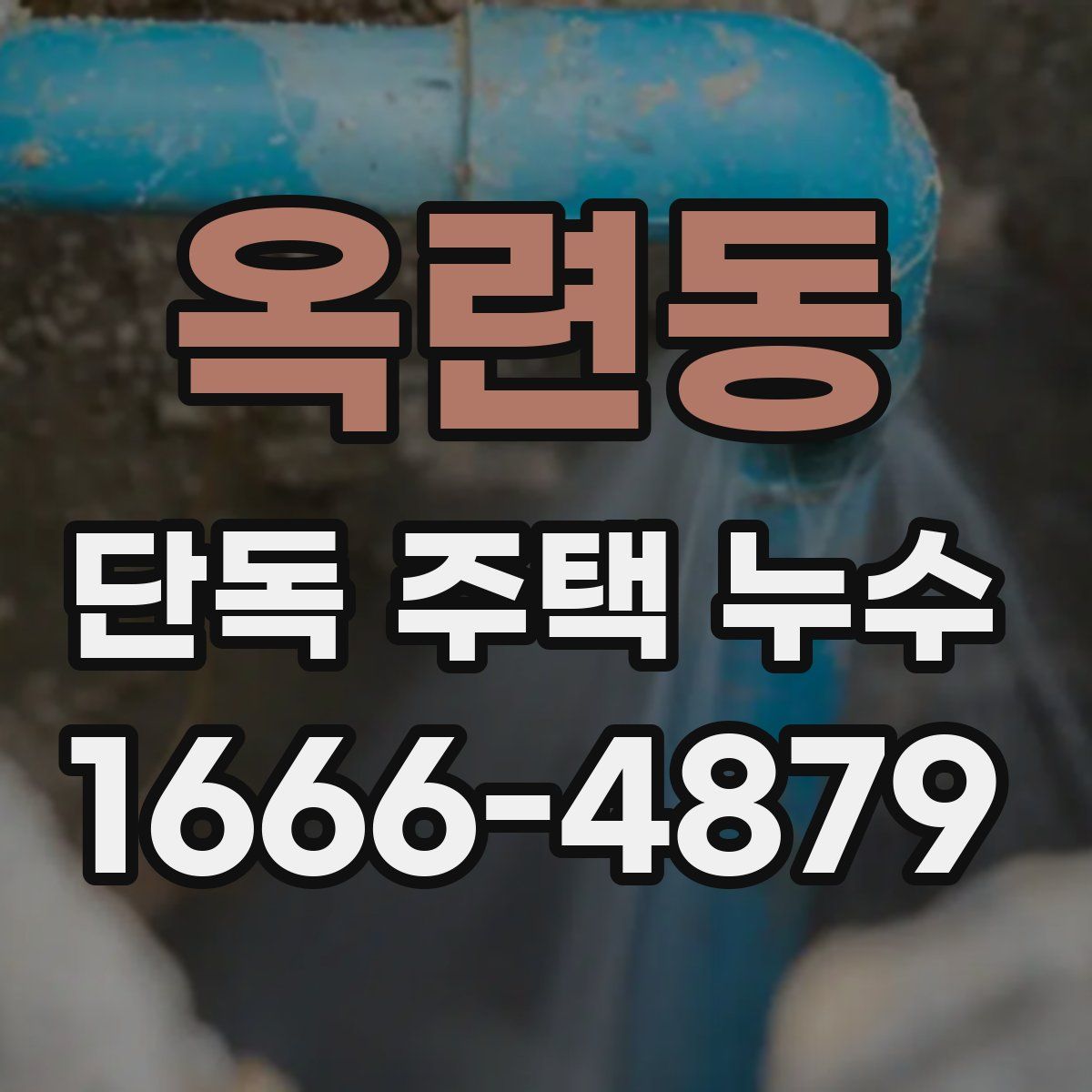 옥련동 단독 주택 누수