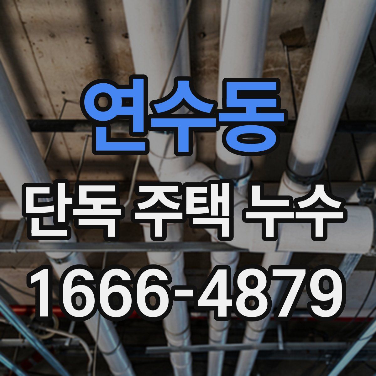 연수동 단독 주택 누수