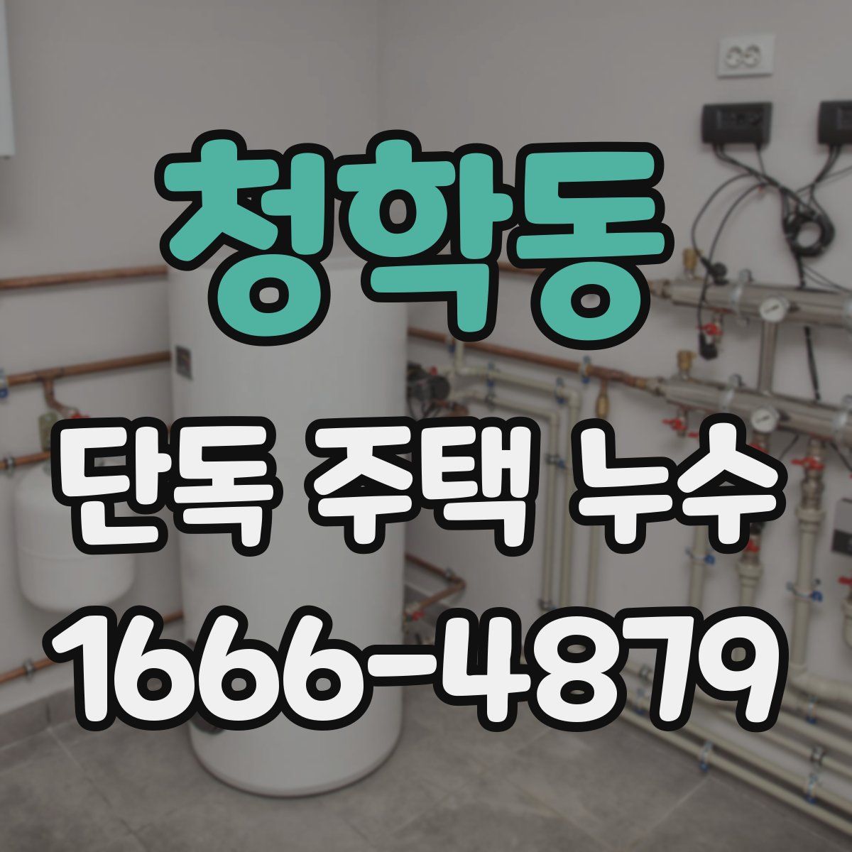 청학동 단독 주택 누수