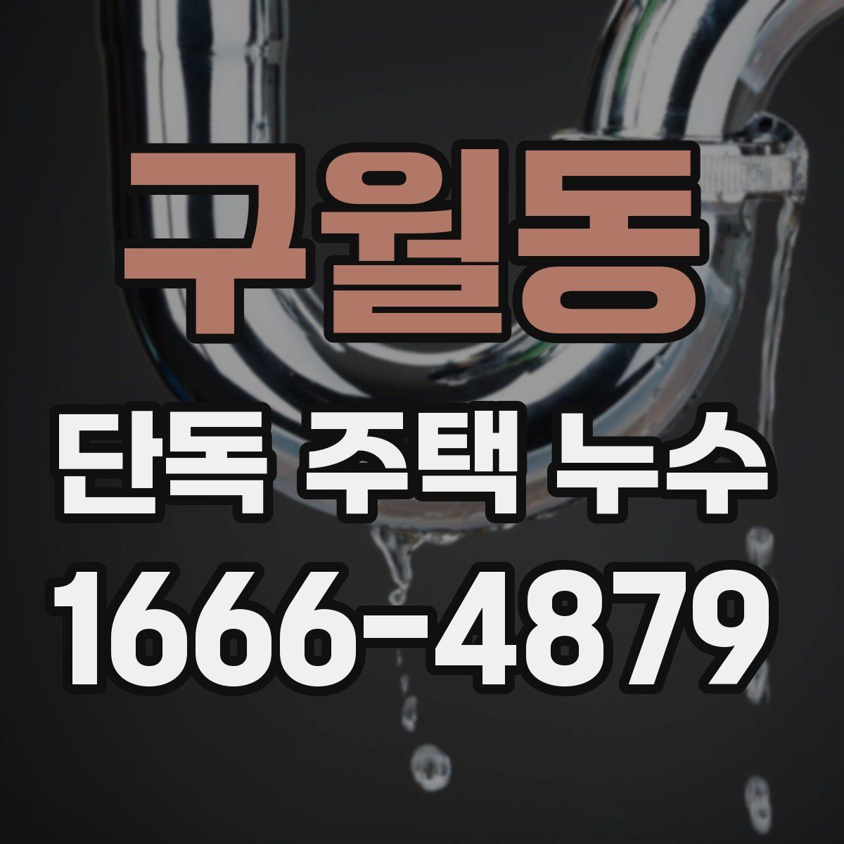 구월동 단독 주택 누수