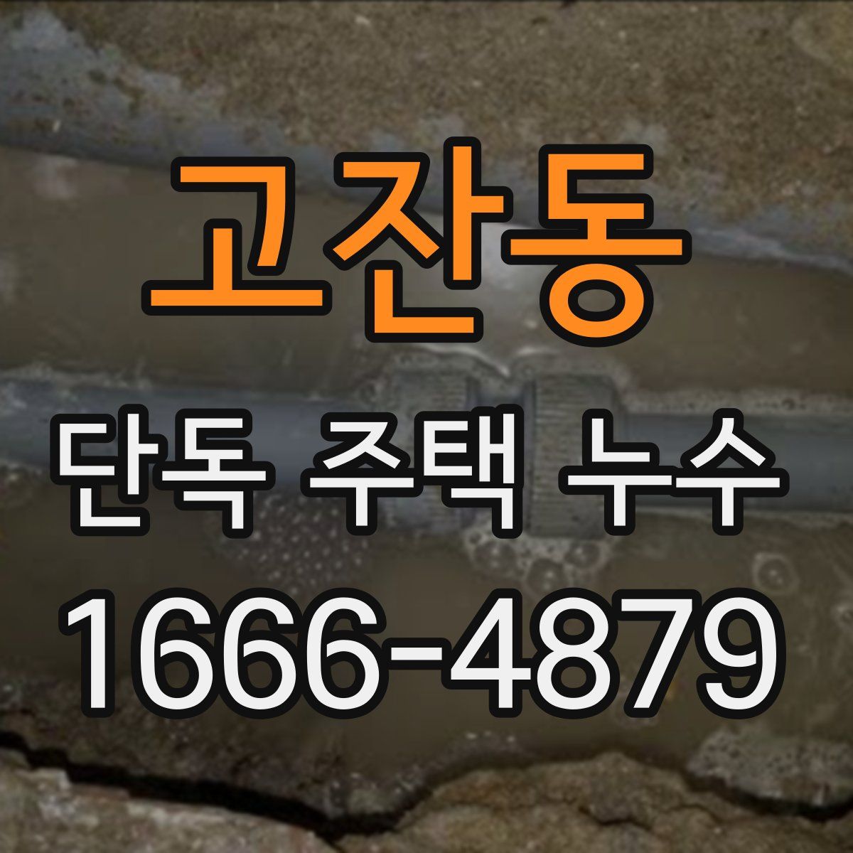 고잔동 단독 주택 누수
