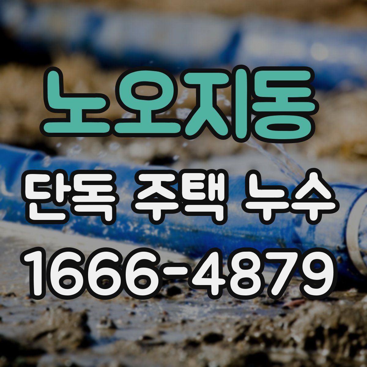 노오지동 단독 주택 누수
