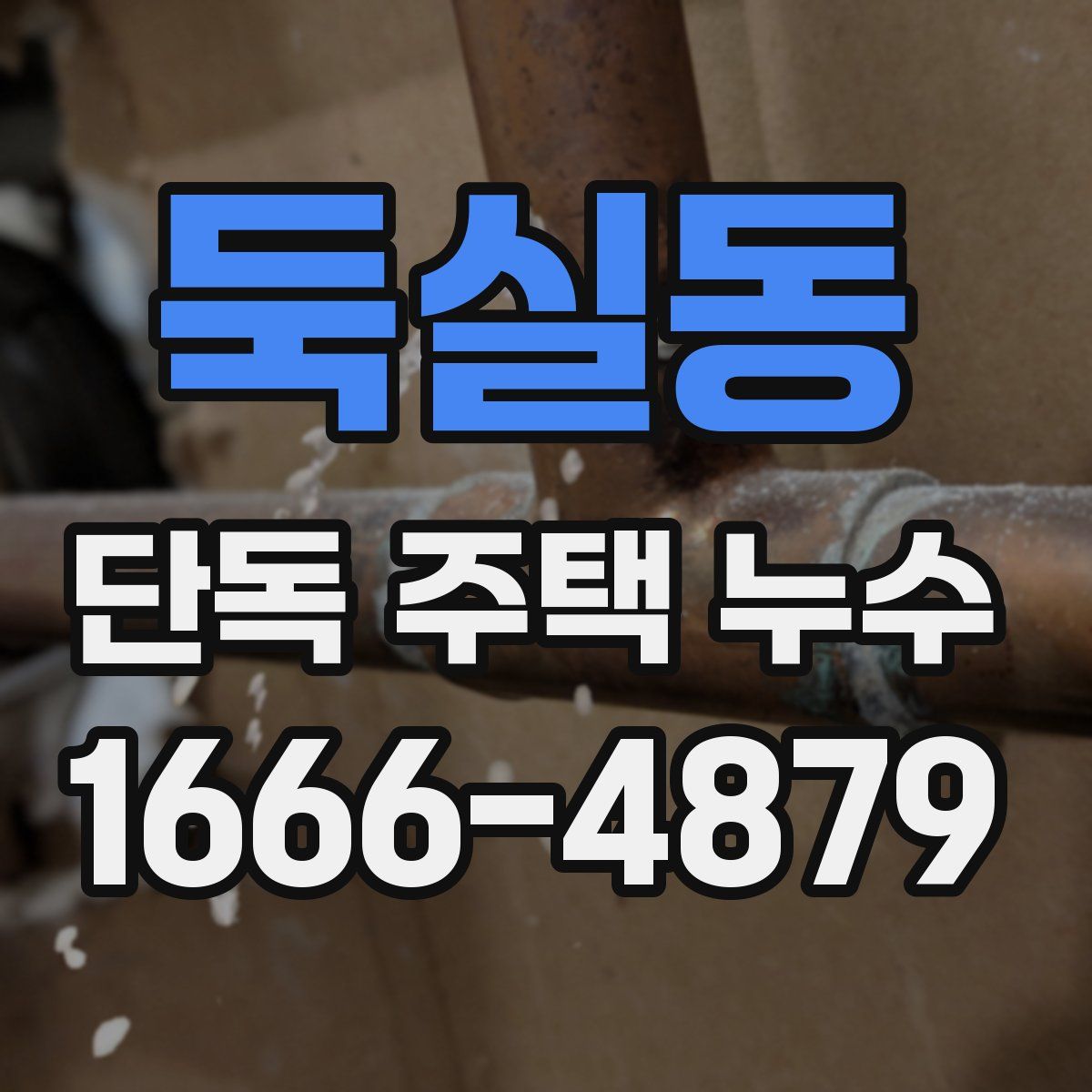 둑실동 단독 주택 누수