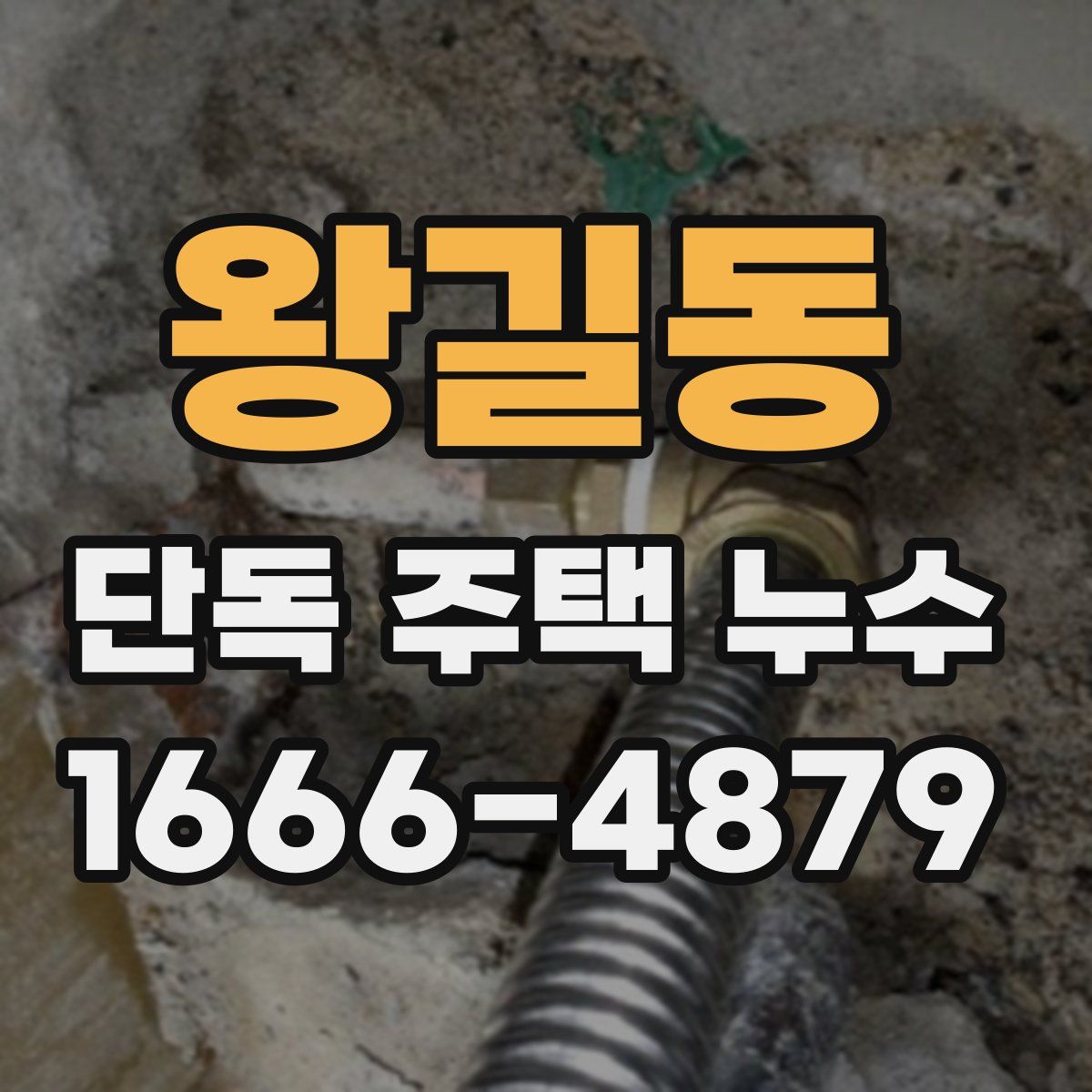 왕길동 단독 주택 누수